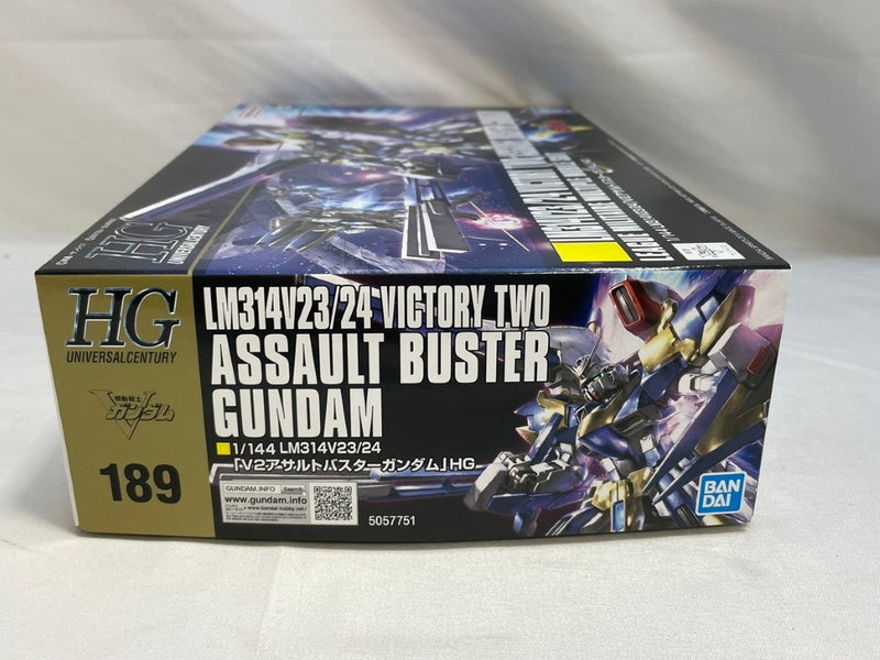 【中古】【未組立】1/144 HGUC LM314V23/24 V2アサルトバスターガンダム 「機動戦士Vガンダム」 [5057751]＜プラモデル＞（代引き不可）6573