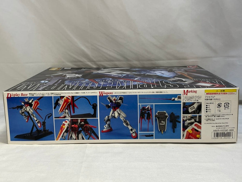 【中古】【未組立】1/100 MG GAT-X105 エールストライクガンダム「機動戦士ガンダムSEED」 [0122242]＜プラモデル＞（代引き不可）6573