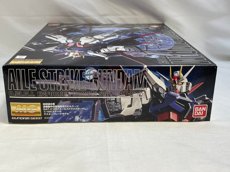 【中古】【未組立】1/100 MG GAT-X105 エールストライクガンダム「機動戦士ガンダムSEED」 [0122242]＜プラモデル＞（代引き不可）6573