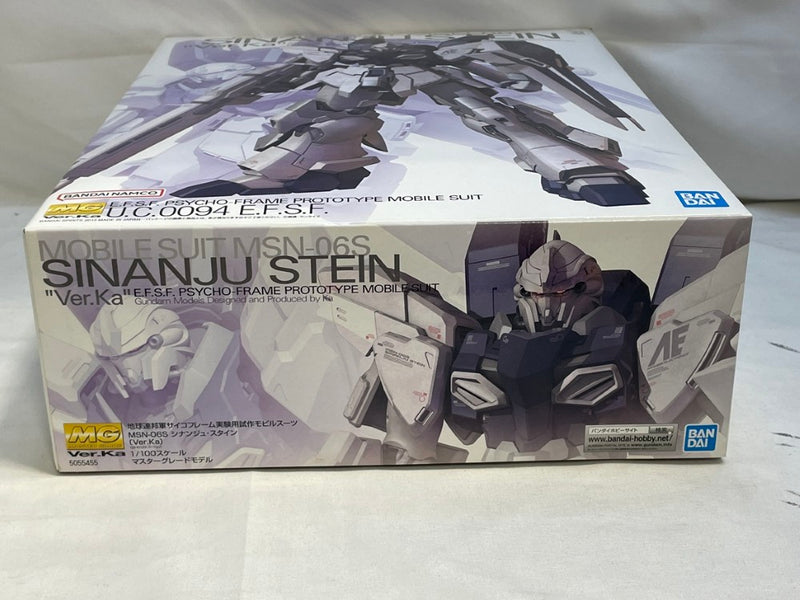 【中古】【未組立】1/100 MG MSN-06S シナンジュ・スタイン Ver.Ka 「機動戦士ガンダムUC MSV」＜プラモデル＞（代引き不可）6573
