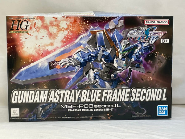 【中古】【未組立】1/144 HG MBF-P03 second L ガンダムアストレイ ブルーフレーム セカンドL 「機動戦士ガンダムSEED」＜プラモデル＞（代引き不可）6573