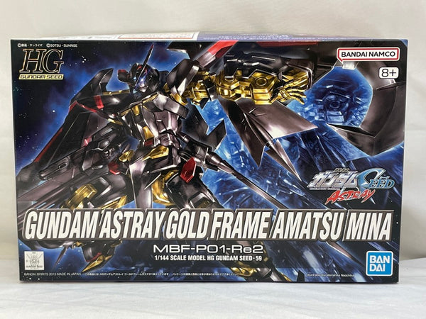 【中古】【未組立】1/144 HG ガンダムアストレイ ゴールドフレーム アマツミナ 「機動戦士ガンダムSEED ASTRAY」＜プラモデル＞（代引き不可）6573