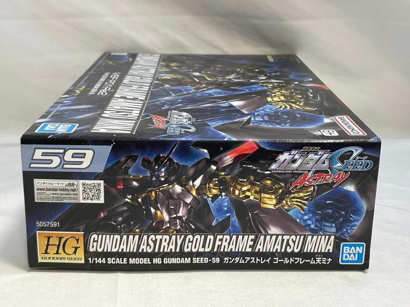 【中古】【未組立】1/144 HG ガンダムアストレイ ゴールドフレーム アマツミナ 「機動戦士ガンダムSEED ASTRAY」＜プラモデル＞（代引き不可）6573