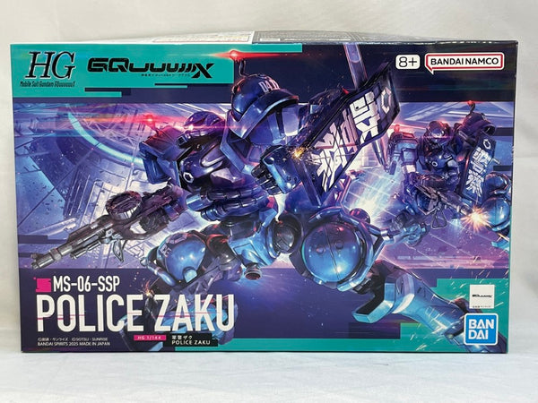 【中古】【未組立】1/144 HG 軍警ザク 「機動戦士Gundam GQuuuuuuX」 [5068566]＜プラモデル＞（代引き不可）6573