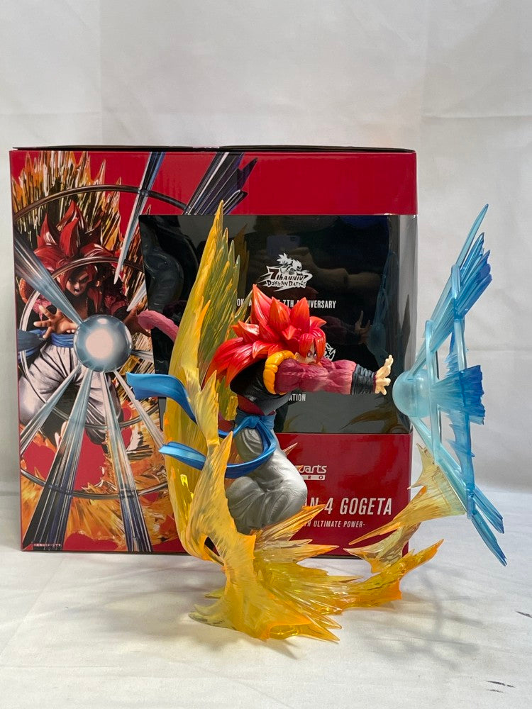 【中古】【開封品】ドッカンバトル7周年×フィギュアーツZERO[超激戦]コラボ 超サイヤ人4ゴジータ＜フィギュア＞（代引き不可）6573