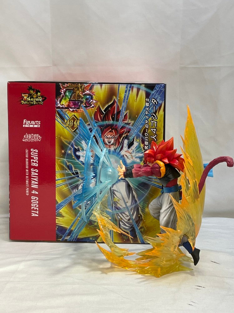 【中古】【開封品】ドッカンバトル7周年×フィギュアーツZERO[超激戦]コラボ 超サイヤ人4ゴジータ＜フィギュア＞（代引き不可）6573