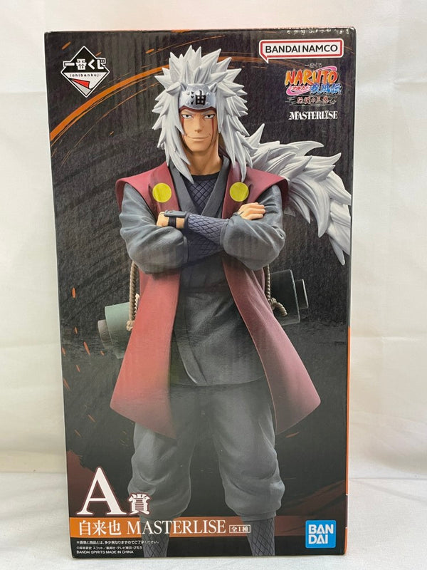 【中古】【未開封】自来也 「一番くじ NARUTO-ナルト- 疾風伝 伝説の三忍」 MASTERLISE A賞＜フィギュア＞（代引き不可）6573
