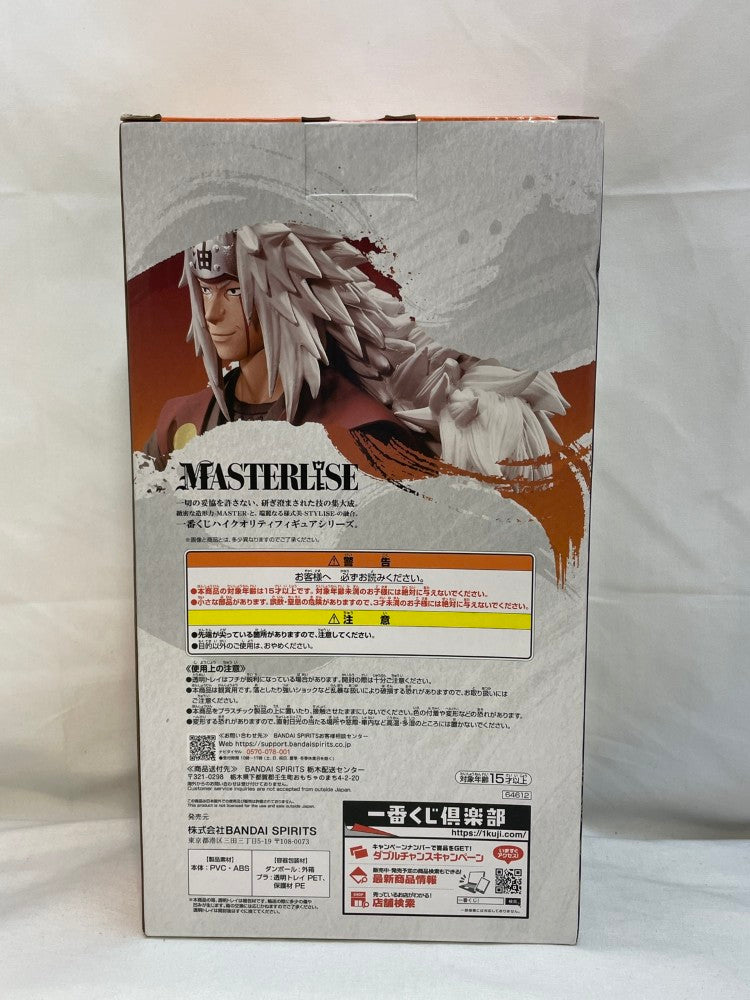 【中古】【未開封】自来也 「一番くじ NARUTO-ナルト- 疾風伝 伝説の三忍」 MASTERLISE A賞＜フィギュア＞（代引き不可）6573