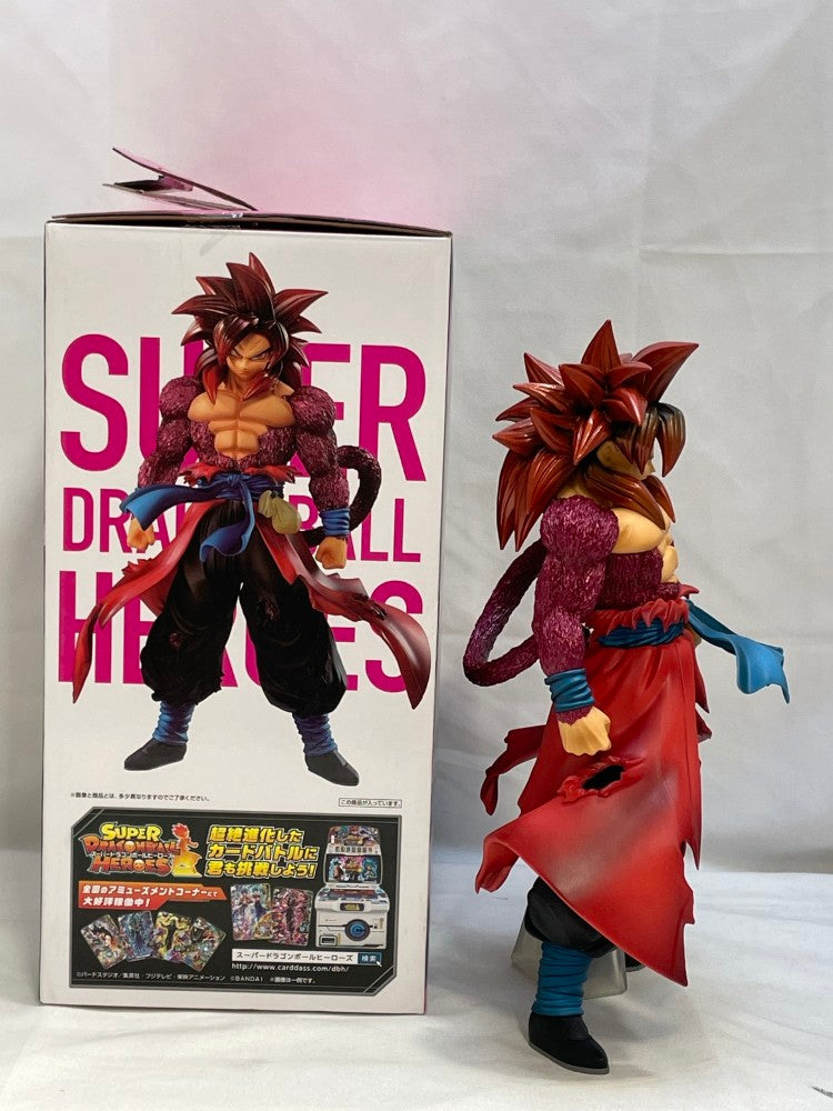 【中古】【開封済】超フルパワーサイヤ人4 限界突破孫悟空：ゼノ 「一番くじ ドラゴンボール HEROES 3rd MISSION」E賞＜フィギュア＞（代引き不可）6573