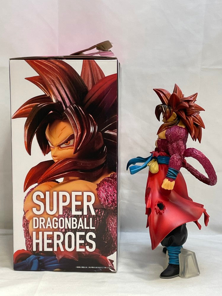 【中古】【開封済】超フルパワーサイヤ人4 限界突破孫悟空：ゼノ 「一番くじ ドラゴンボール HEROES 3rd MISSION」E賞＜フィギュア＞（代引き不可）6573