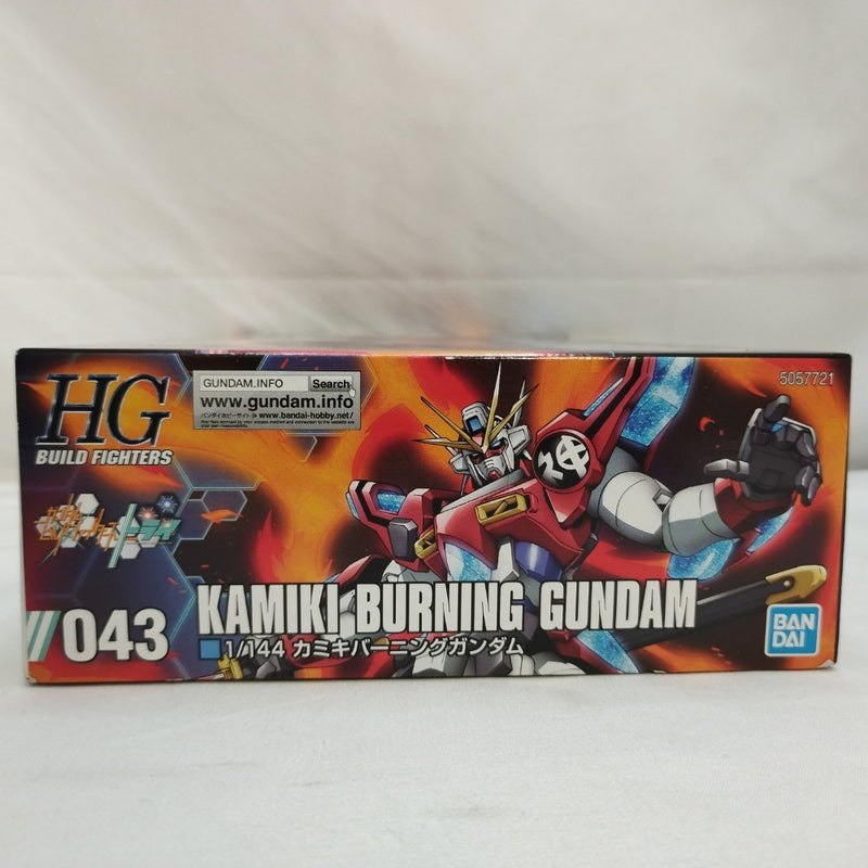 【中古】【未組立】1/144 HGBF KMK-B01 カミキバーニングガンダム 「ガンダムビルドファイターズトライ」 [5057721]＜プラモデル＞（代引き不可）6573