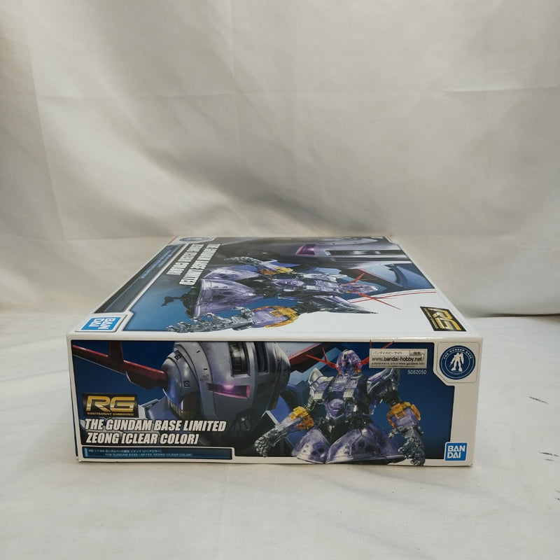 【中古】【未組立】1/144 RG MSN-02 ジオング [クリアカラー] 「機動戦士ガンダム」 ガンダムベース限定 [5062050]＜プラモデル＞（代引き不可）6573