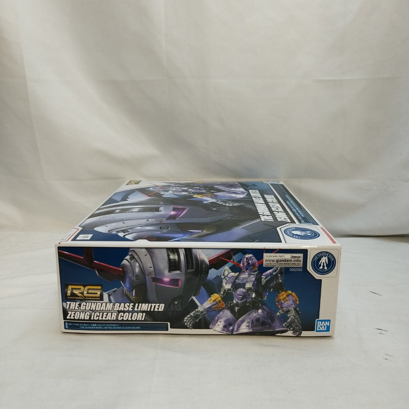 【中古】【未組立】1/144 RG MSN-02 ジオング [クリアカラー] 「機動戦士ガンダム」 ガンダムベース限定 [5062050]＜プラモデル＞（代引き不可）6573