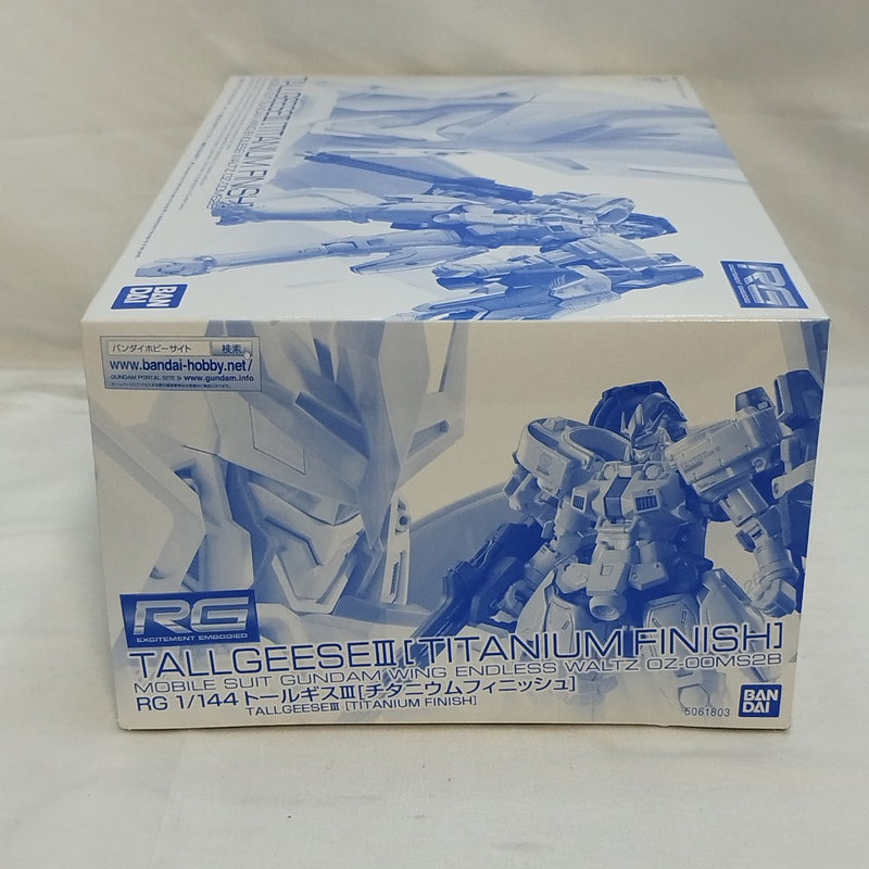 【中古】【未組立】1/144 RG OZ-00MS2BトールギスIII チタニウムフィニッシュ「新機動戦記ガンダムW Endless Waltz」[5061803]＜プラモデル＞（代引き不可）6573