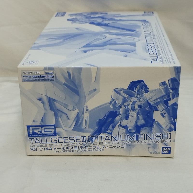 【中古】【未組立】1/144 RG OZ-00MS2BトールギスIII チタニウムフィニッシュ「新機動戦記ガンダムW Endless Waltz」[5061803]＜プラモデル＞（代引き不可）6573