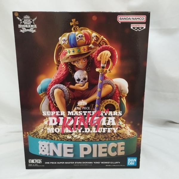 【中古】【未開封】“KING“ MONKEY.D.LUFFY 「ワンピース」 SUPER MASTER STARS DIORAMA ONE PIECE BASE応募者全員サービス＜フィギュア＞（代引き不可）6573