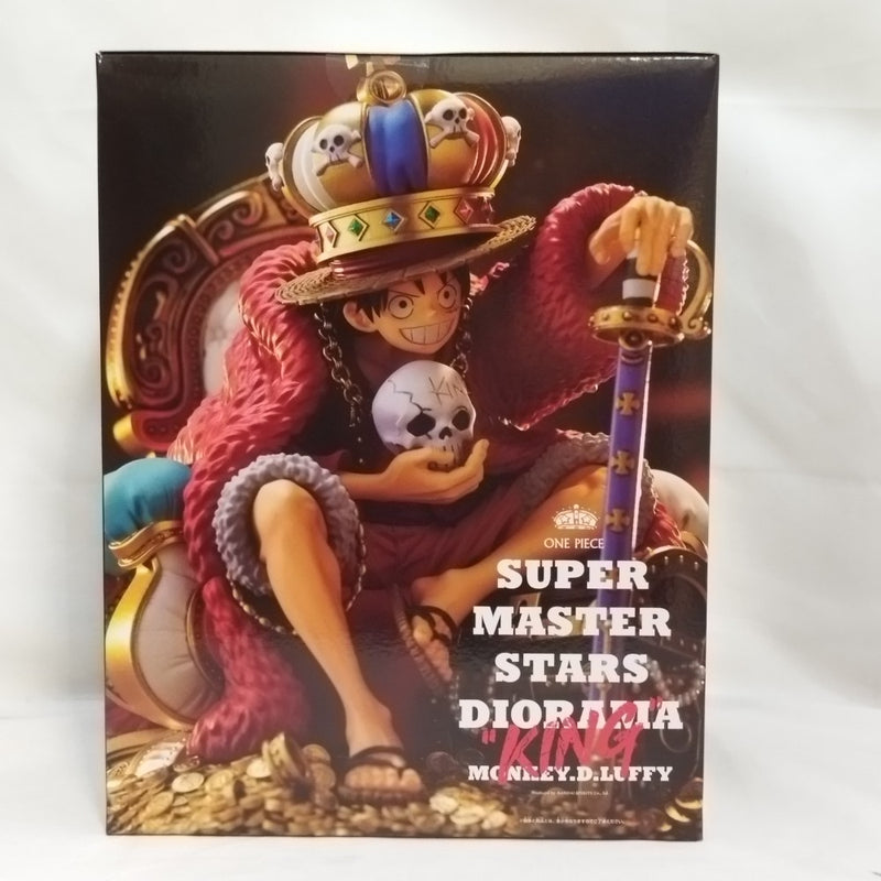 【中古】【未開封】“KING“ MONKEY.D.LUFFY 「ワンピース」 SUPER MASTER STARS DIORAMA ONE PIECE BASE応募者全員サービス＜フィギュア＞（代引き不可）6573
