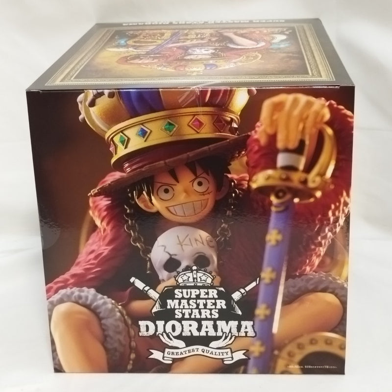 【中古】【未開封】“KING“ MONKEY.D.LUFFY 「ワンピース」 SUPER MASTER STARS DIORAMA ONE PIECE BASE応募者全員サービス＜フィギュア＞（代引き不可）6573
