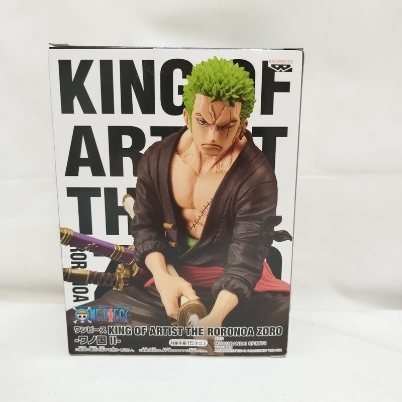 【中古】【未開封】ロロノア・ゾロ 「ワンピース」 KING OF ARTIST THE RORONOA ZORO-ワノ国 II-＜フィギュア＞（代引き不可）6573
