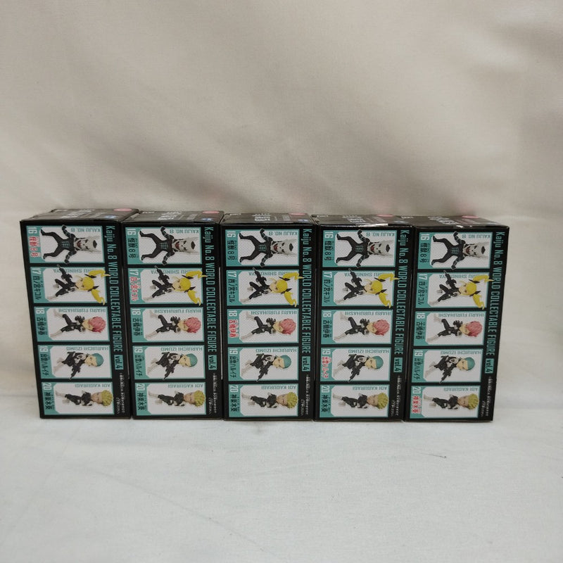 【中古】【未開封】全5種セット 「怪獣8号」 ワールドコレクタブルフィギュアvol.4＜フィギュア＞（代引き不可）6573