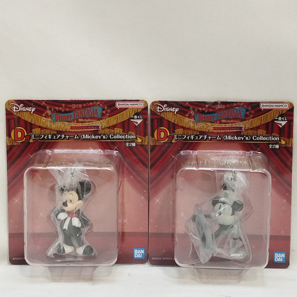 【中古】【未開封】全2種セット ミニフィギュアチャーム [Mickey’s]Collection  D賞＜フィギュア＞（代引き不可）6573