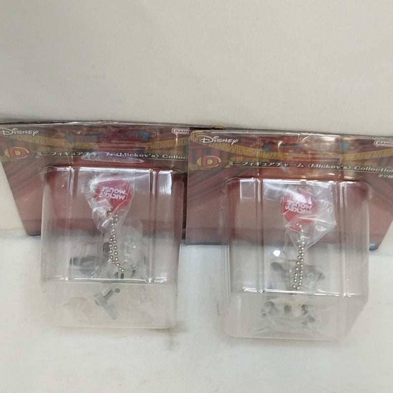 【中古】【未開封】全2種セット ミニフィギュアチャーム ＜Mickey’s＞ Collection  D賞＜フィギュア＞（代引き不可）6573