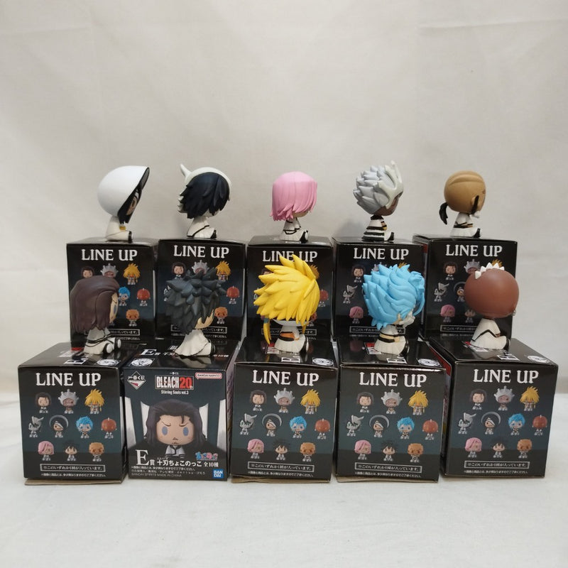 【中古】【開封品】全10種セット 十刃ちょこのっこ 「一番くじ BLEACH-ブリーチ- Stirring Souls vol.3」 E賞＜フィギュア＞（代引き不可）6573