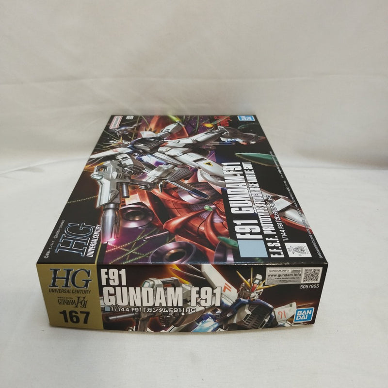 【中古】【未組立】1/144 HGUC F91 ガンダムF91 「機動戦士ガンダムF91」 シリーズNo.167 [5057955]＜プラモデル＞（代引き不可）6573