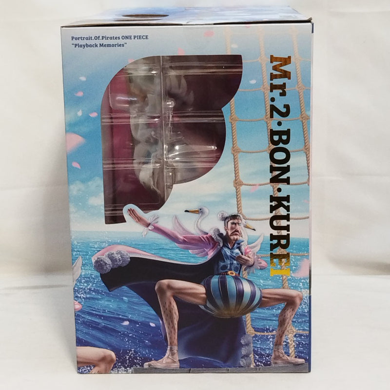 【中古】【未開封】Mr.2・ボン・クレー 「ワンピース」 Portrait.Of.Pirates ワンピース“Playback Memories”＜フィギュア＞（代引き不可）6573