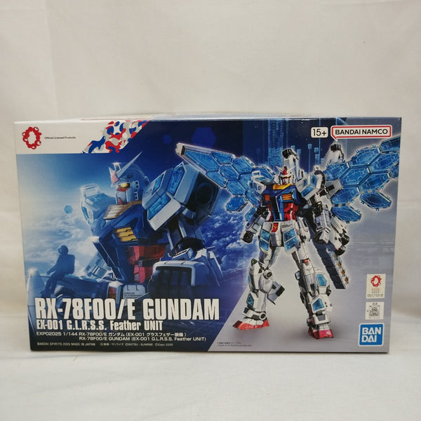 【中古】【未組立】1/144 EXPO2025 RX-78F00/E ガンダム (EX-001 グラスフェザー装備) 「GUNDAM NEXT FUTURE PAVILION」＜プラモデル＞（代引き不可）6573