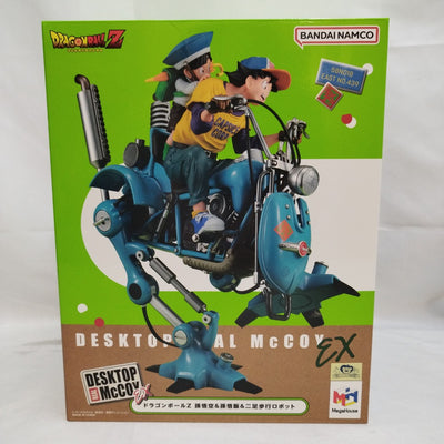 【中古】【未開封】DESKTOP REAL McCOY EX 孫悟空&悟飯&二足歩行ロボット 「ドラゴンボールZ」<フィギュア>(代引...