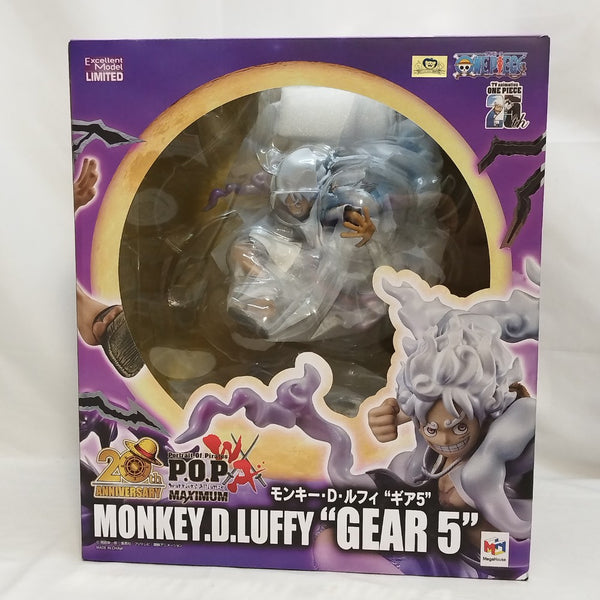 【中古】【未開封】モンキー・D・ルフィ ギア“5” 「ワンピース」 Portrait.Of.Pirates ワンピース“WA-MAXIMUM” ＜フィギュア＞（代引き不可）6573