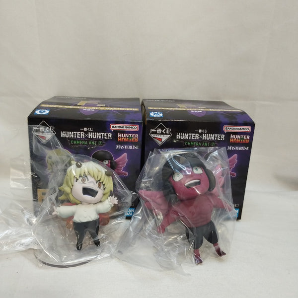 【中古】【開封品】【セット】「一番くじ HUNTER×HUNTER CHMERA ANT 2」 MASTERLISE F賞シャウアプフ/モントゥトゥユピー＜フィギュア＞（代引き不可）6573