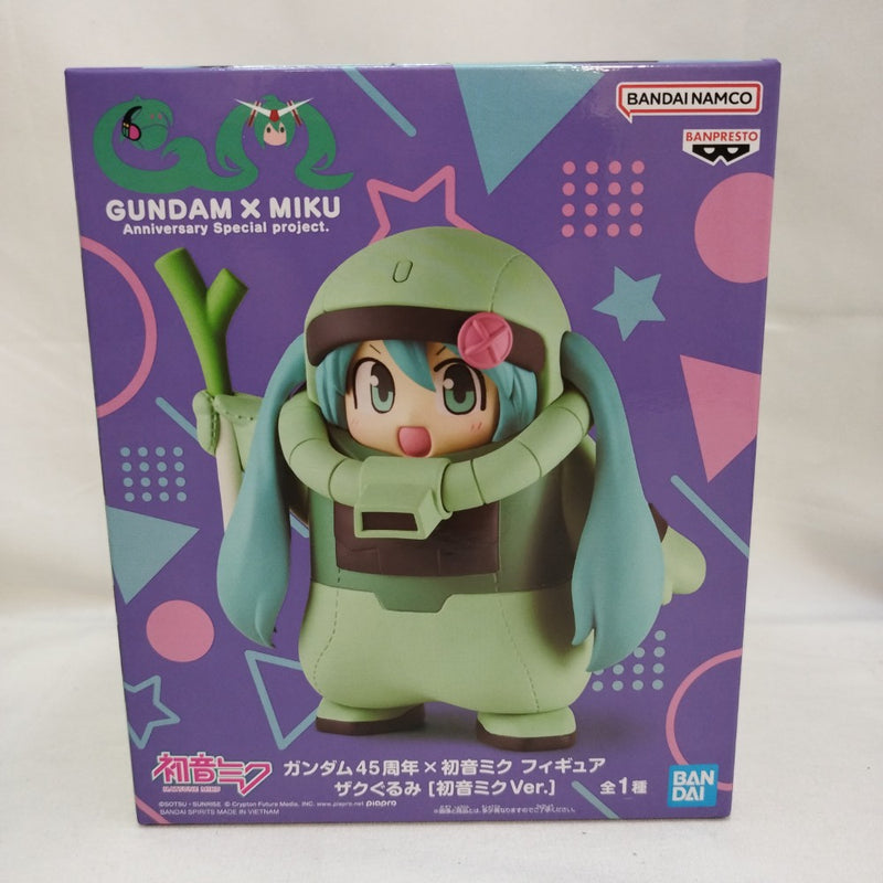 【中古】【未開封】ザクぐるみ 初音ミクVer. 「ガンダム45周年×初音ミク」＜フィギュア＞（代引き不可）6573