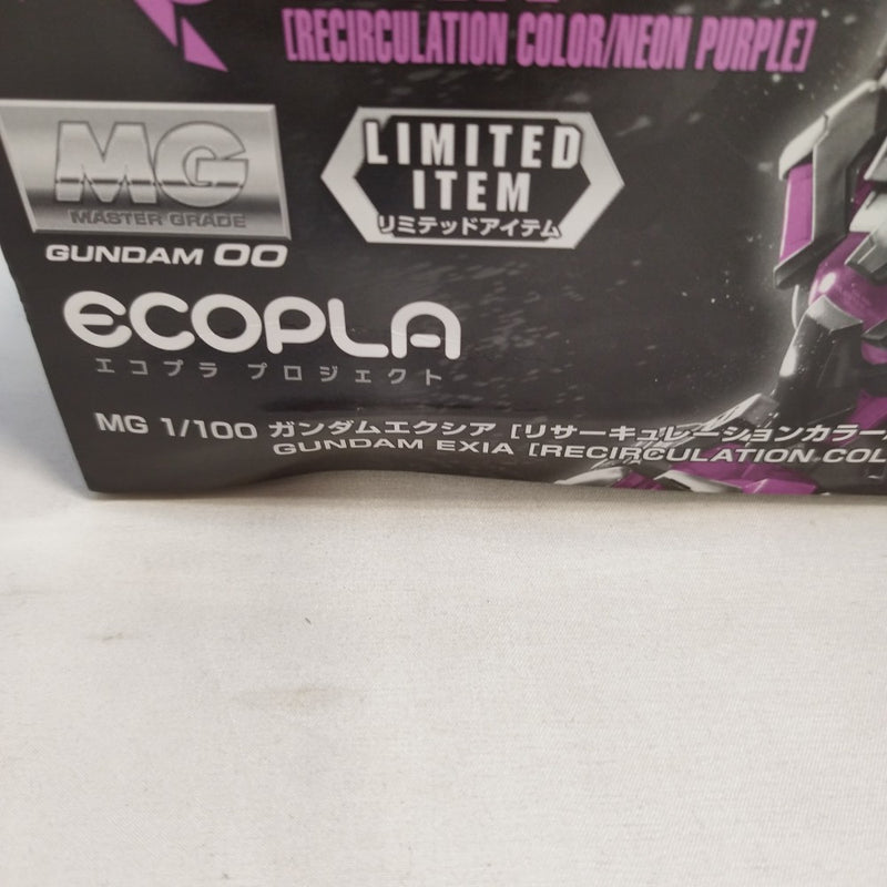 【中古】【未組立】1/100 MG GN-001 ガンダムエクシア(リサーキュレーションカラー/ネオンパープル) ＜プラモデル＞（代引き不可）6573