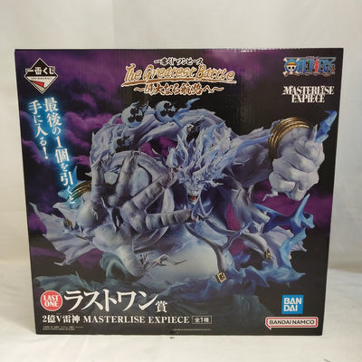 【中古】【未開封】エネル 2億V雷神 「一番くじ ワンピース The Greatest Battle〜偉大なる航路へ〜」ラストワン賞 ...