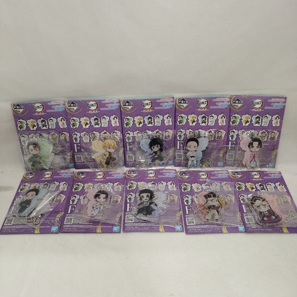 【中古】【開封品】【全10種セット】きゅんキャラアクリルチャーム 「一番くじ 鬼滅の刃 〜雷の兄弟〜」 F賞＜コレクターズアイテム＞（代引き不可）6573
