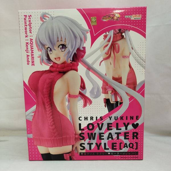 【中古】【未開封】雪音クリス ラブリーセーターstyle[AQ] 「戦姫絶唱シンフォギアG」 1/7 プラスチック製塗装済み完成品＜フィギュア＞（代引き不可）6573