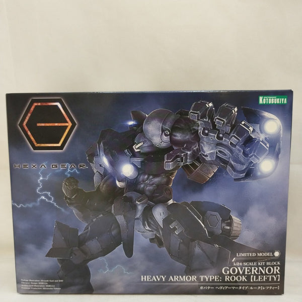 【中古】【未開封】1/24 ガバナー ヘヴィアーマータイプ：ルーク【レフティー】 「キットブロック ヘキサギア」[HG080X]＜プラモデル＞（代引き不可）6573