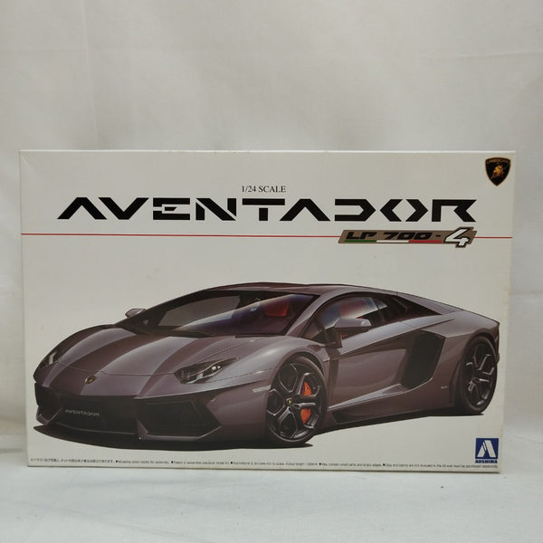 【中古】【未組立】1/24 ランボルギーニ アヴェンタドール LP700-4 「スーパーカーシリーズ No.7」 [001424]＜プラモデル＞（代引き不可）6573