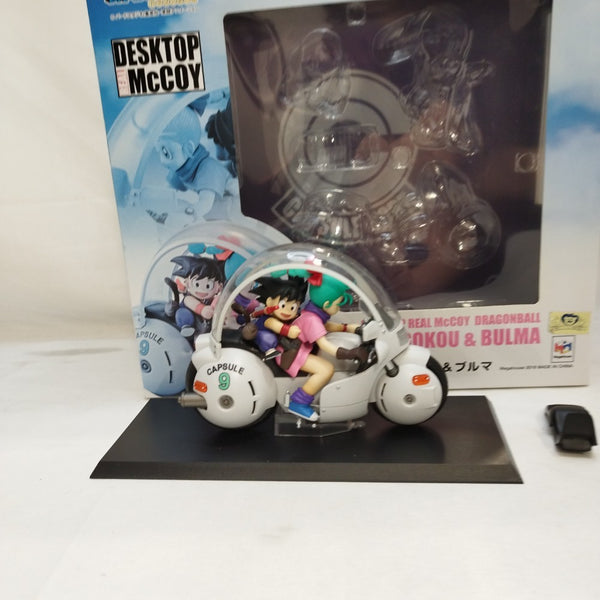 【中古】【開封済】DESKTOP REAL McCOY 06 孫悟空＆ブルマ 「ドラゴンボール」＜フィギュア＞（代引き不可）6573