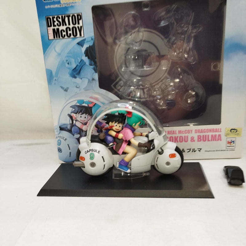 【中古】【開封済】DESKTOP REAL McCOY 06 孫悟空＆ブルマ 「ドラゴンボール」＜フィギュア＞（代引き不可）6573