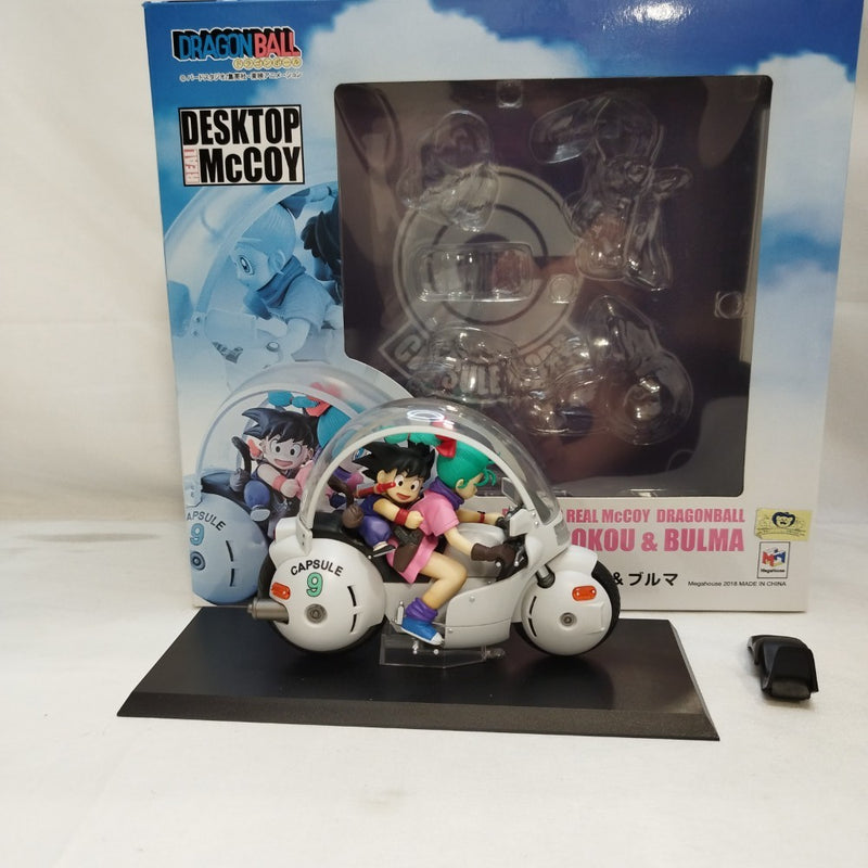 【中古】【開封済】DESKTOP REAL McCOY 06 孫悟空＆ブルマ 「ドラゴンボール」＜フィギュア＞（代引き不可）6573
