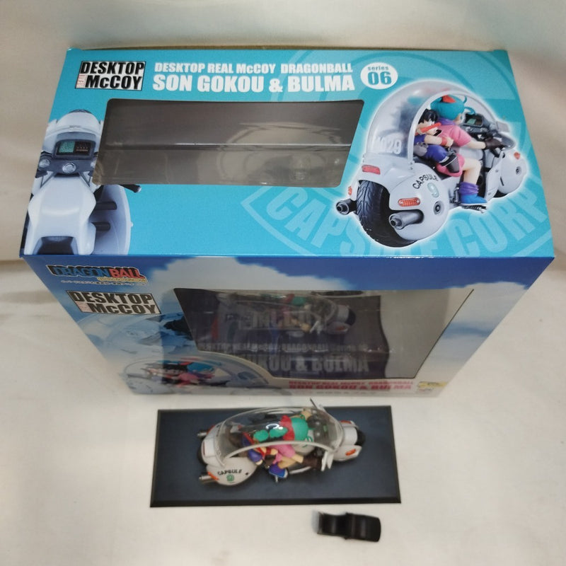 【中古】【開封済】DESKTOP REAL McCOY 06 孫悟空＆ブルマ 「ドラゴンボール」＜フィギュア＞（代引き不可）6573