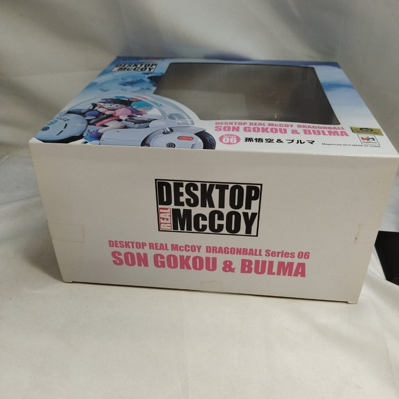 【中古】【開封済】DESKTOP REAL McCOY 06 孫悟空＆ブルマ 「ドラゴンボール」＜フィギュア＞（代引き不可）6573