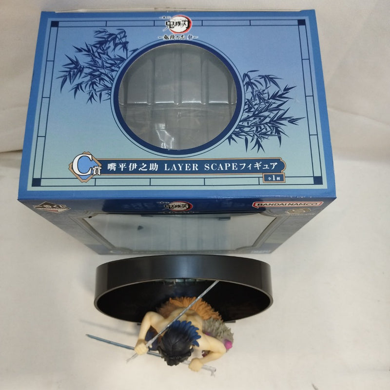 【中古】【開封済】嘴平伊之助 「一番くじ 鬼滅の刃 〜鬼殺の志 参〜」 LAYER SCAPE C賞＜フィギュア＞（代引き不可）6573
