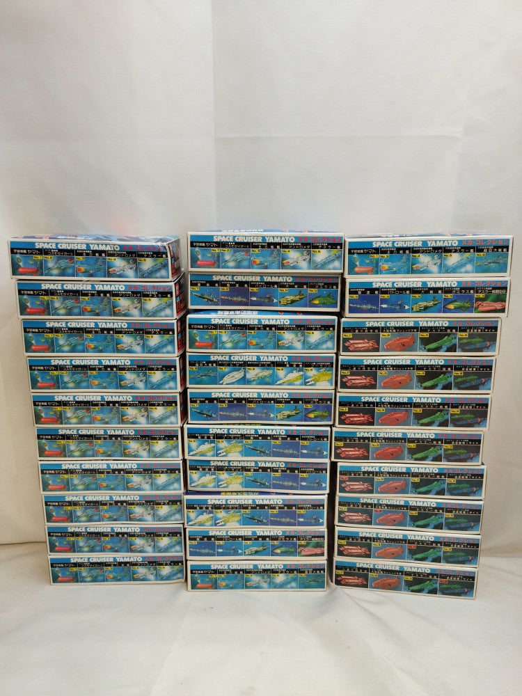 【中古】【未組立】【セット】宇宙戦艦ヤマト メカコレクションセット 30種＜プラモデル＞（代引き不可）6573
