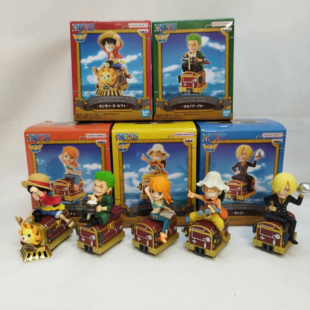 ワンピース ワールドコレクタブルフィギュア 麦わらストア ALL ABOARD