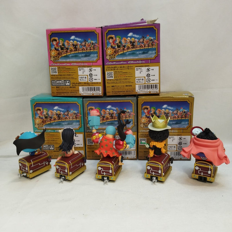 【中古】【開封品】【セット】ワールドコレクタブルフィギュア 麦わらストア ALL ABOARD! 10種＜フィギュア＞（代引き不可）6573