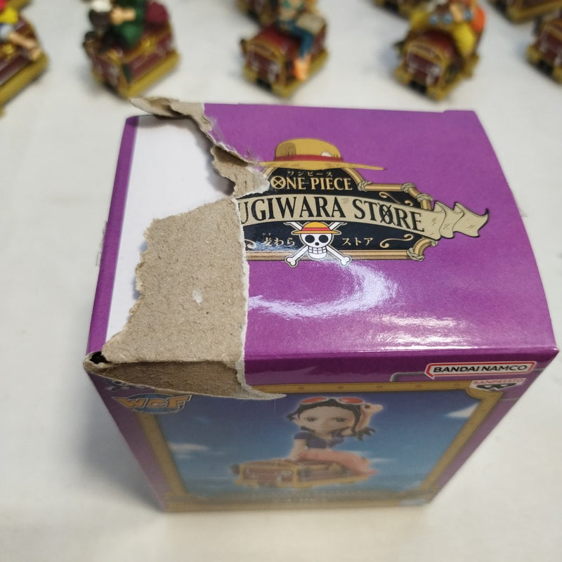 【中古】【開封品】【セット】ワールドコレクタブルフィギュア 麦わらストア ALL ABOARD! 10種＜フィギュア＞（代引き不可）6573